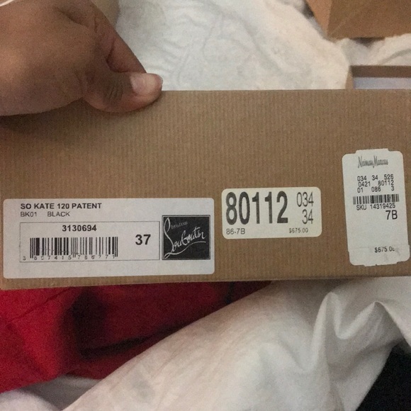 So Kate black patent leather worn once. Will trade - Picture 7 of 7